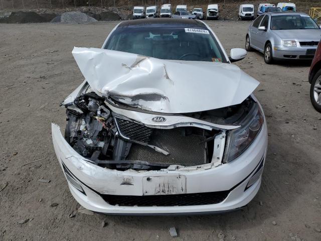 5XXGN4A77EG341064 - 2014 KIA OPTIMA EX WHITE photo 5