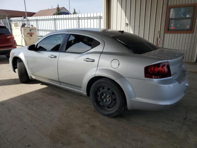 1C3CDZAB7CN154187 - 2012 DODGE AVENGER SE SILVER photo 2