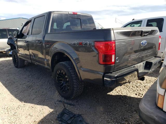 1FTEW1E58LKD28631 - 2020 FORD F150 SUPERCREW GRAY photo 2