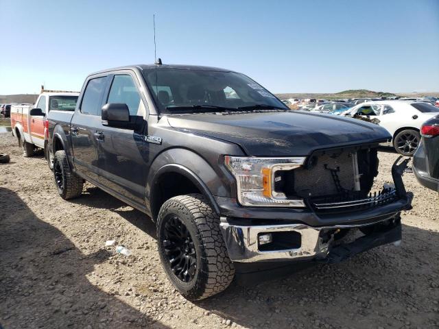 1FTEW1E58LKD28631 - 2020 FORD F150 SUPERCREW GRAY photo 4