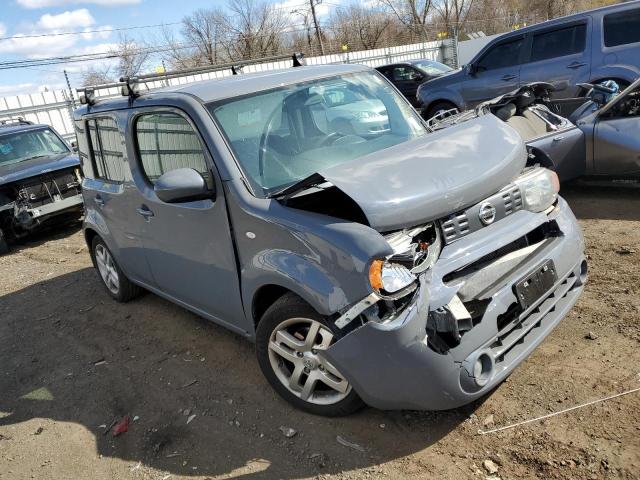 JN8AZ2KR0DT303869 - 2013 NISSAN CUBE S GRAY photo 4