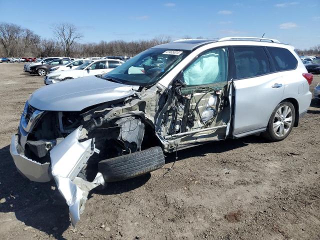 5N1DR2MM6JC620928 - 2018 NISSAN PATHFINDER S SILVER photo 1