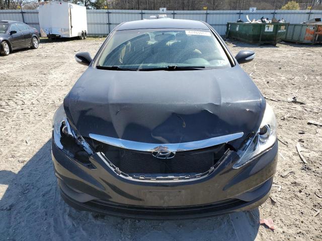 5NPEB4ACXEH883485 - 2014 HYUNDAI SONATA GLS BLACK photo 5