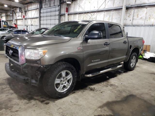 5TBEV54177S460568 - 2007 TOYOTA TUNDRA CREWMAX SR5 BROWN photo 1