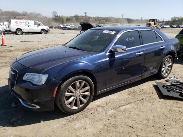 2C3CCARGXFH830875 - 2015 CHRYSLER 300 LIMITED BLUE photo 1