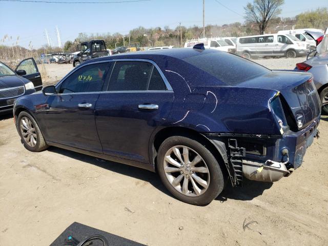 2C3CCARGXFH830875 - 2015 CHRYSLER 300 LIMITED BLUE photo 2