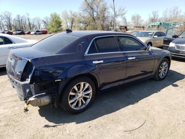 2C3CCARGXFH830875 - 2015 CHRYSLER 300 LIMITED BLUE photo 3