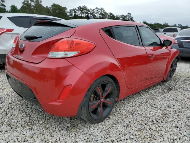 KMHTC6AD9EU198968 - 2014 HYUNDAI VELOSTER RED photo 3