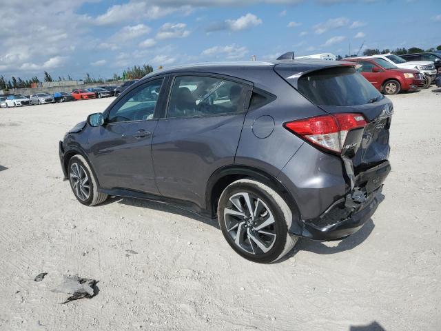 3CZRU6H17KG709867 - 2019 HONDA HR-V SPORT GRAY photo 2