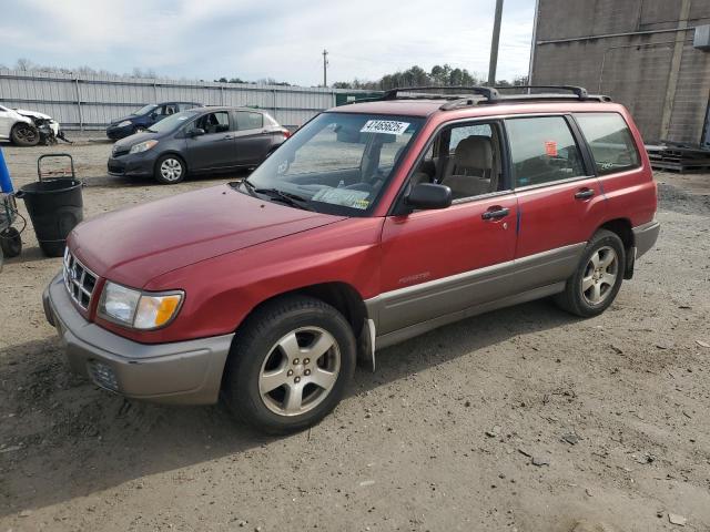 JF1SF6559YH717725 - 2000 SUBARU FORESTER S RED photo 1