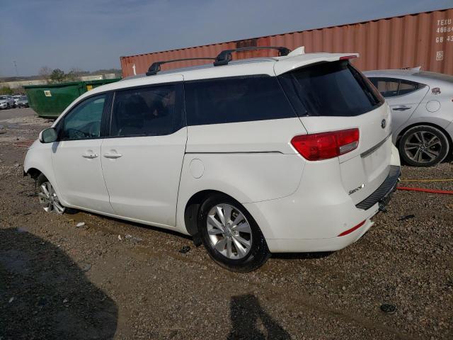 KNDMB5C18J6395217 - 2018 KIA SEDONA LX WHITE photo 2