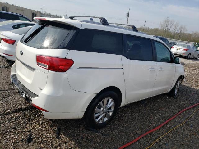 KNDMB5C18J6395217 - 2018 KIA SEDONA LX WHITE photo 3