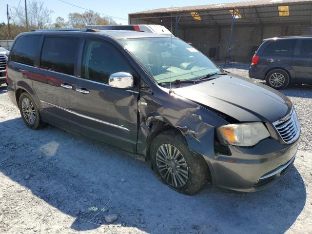 2C4RC1CG9ER373659 - 2014 CHRYSLER TOWN & COU TOURING L GRAY photo 4