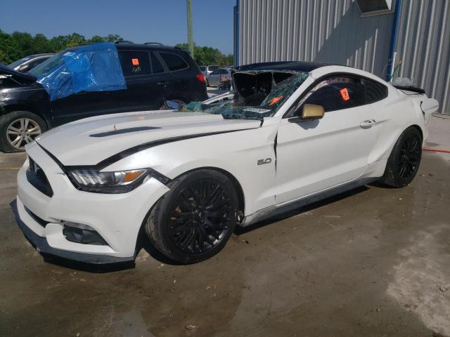 1FA6P8CF2H5224623 - 2017 FORD MUSTANG GT WHITE photo 1