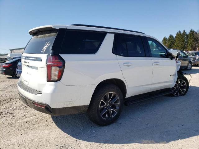 1GNSKPKDXMR354208 - 2021 CHEVROLET TAHOE K1500 Z71 WHITE photo 3