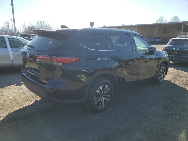 5TDGZRBH8LS505698 - 2020 TOYOTA HIGHLANDER XLE 黑色 照片 3