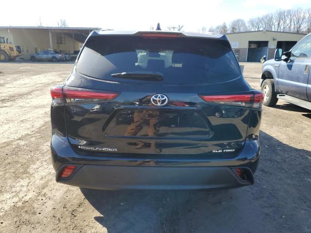 5TDGZRBH8LS505698 - 2020 TOYOTA HIGHLANDER XLE 黑色 照片 6