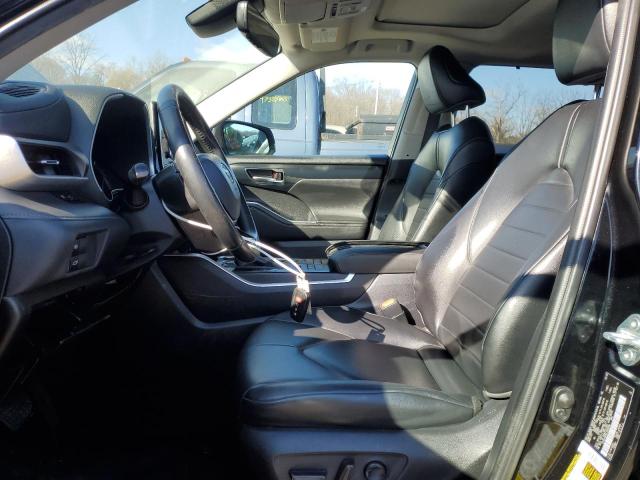 5TDGZRBH8LS505698 - 2020 TOYOTA HIGHLANDER XLE 黑色 照片 7