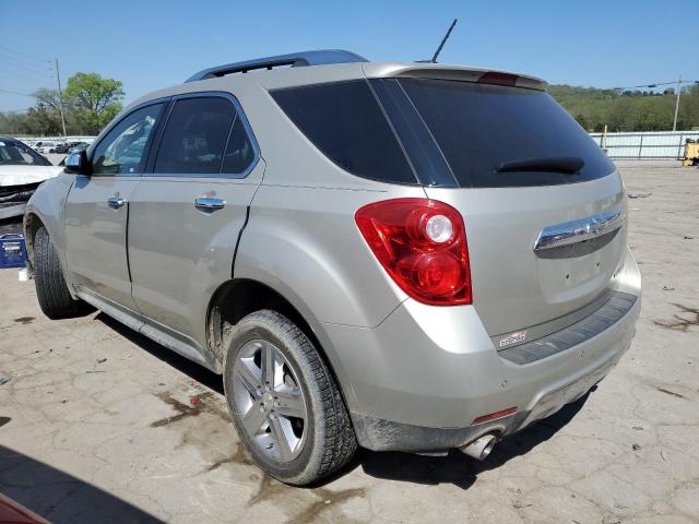 2GNFLDE34F6224861 - 2015 CHEVROLET EQUINOX LTZ BEIGE photo 2