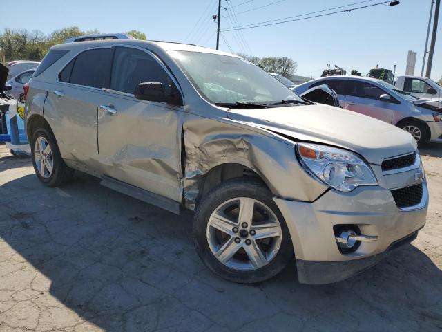 2GNFLDE34F6224861 - 2015 CHEVROLET EQUINOX LTZ BEIGE photo 4