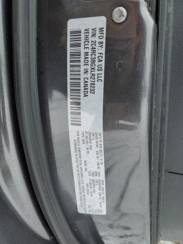 2C4RC3BGXLR278232 - 2020 CHRYSLER PACIFICA TOURING L CHARCOAL photo 13