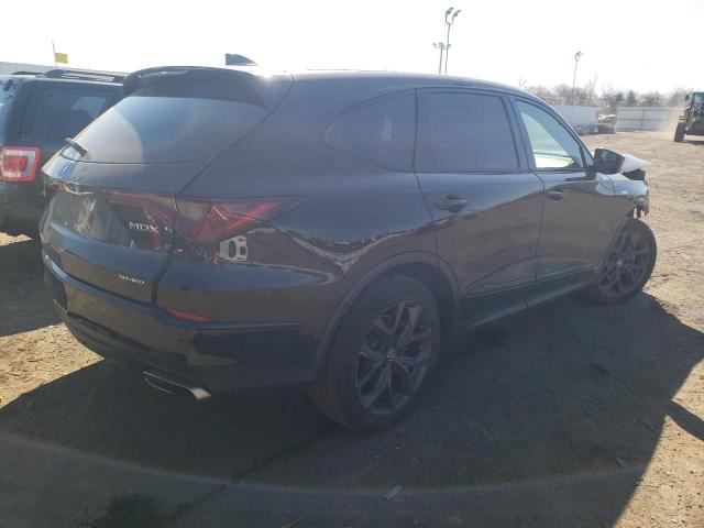 5J8YE1H07NL049122 - 2022 ACURA MDX A-SPEC BLACK photo 3