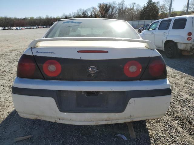 2G1WF52E059354752 - 2005 CHEVROLET IMPALA WHITE photo 6