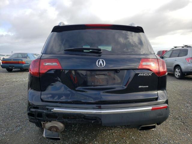 2HNYD2H40DH510872 - 2013 ACURA MDX TECHNOLOGY BLACK photo 6