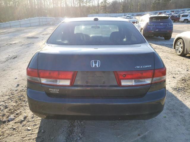 1HGCM56824A136627 - 2004 HONDA ACCORD EX Сұр фото 6