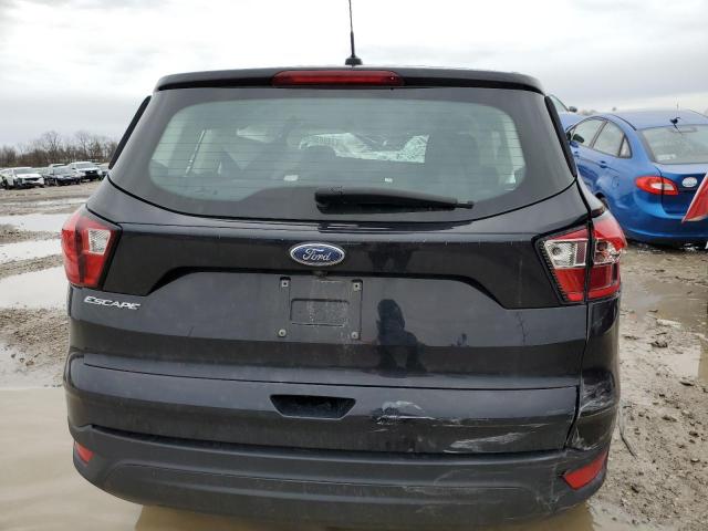 1FMCU0F77KUC49988 - 2019 FORD ESCAPE S BLACK photo 6