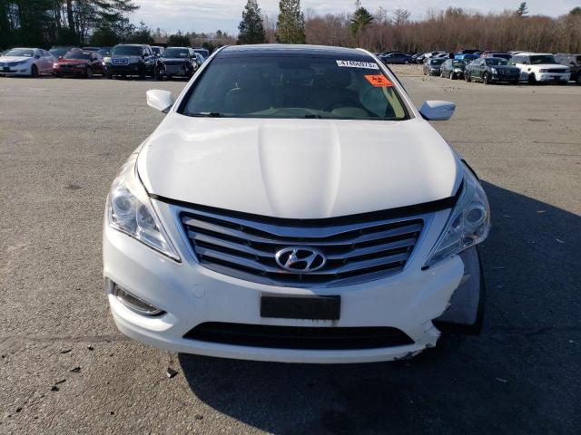 KMHFH4JG3CA142729 - 2012 HYUNDAI AZERA GLS WHITE photo 5