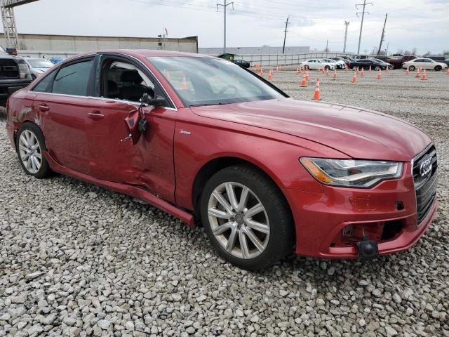 WAUHGAFC7DN082403 - 2013 AUDI A6 PRESTIGE Qırmızı foto 4