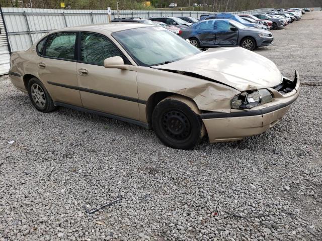 2G1WF55K659229045 - 2005 CHEVROLET IMPALA TAN photo 4