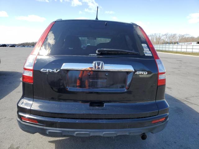 JHLRE4H53AC005650 - 2010 HONDA CR-V EX BLACK photo 6