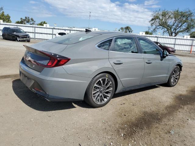 5NPEH4J27LH049970 - 2020 HYUNDAI SONATA LIMITED GRAY photo 3