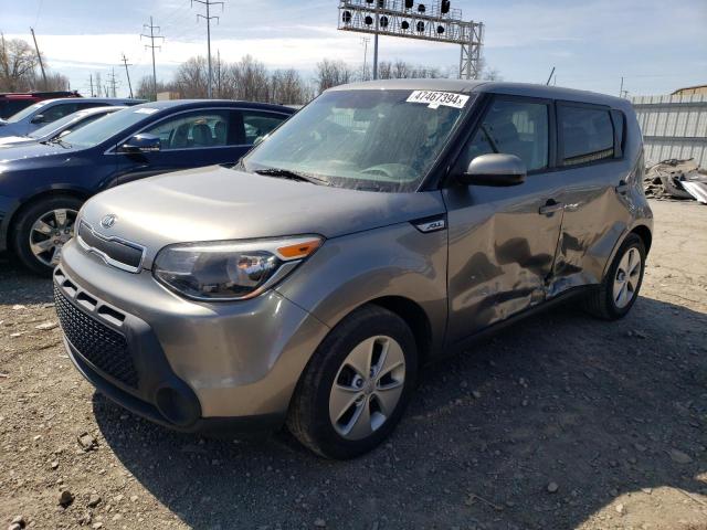 KNDJN2A26G7242536 - 2016 KIA SOUL GRAY photo 1