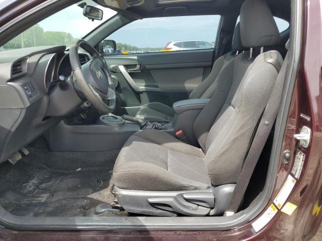 JTKJF5C76C3035677 - 2012 TOYOTA SCION TC MAROON photo 7