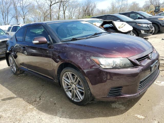 JTKJF5C75C3032575 - 2012 TOYOTA SCION TC 紫色 照片 4