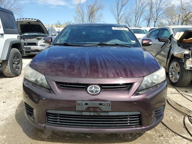 JTKJF5C75C3032575 - 2012 TOYOTA SCION TC PURPLE photo 5