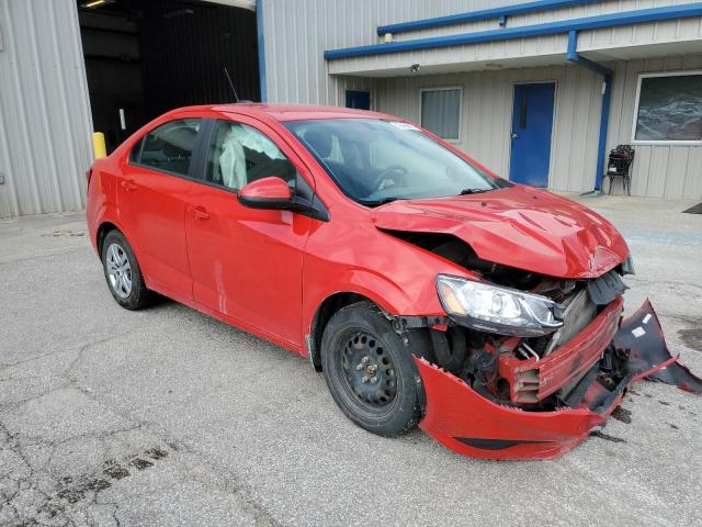 1G1JB5SB5K4134730 - 2019 CHEVROLET SONIC LS RED photo 4