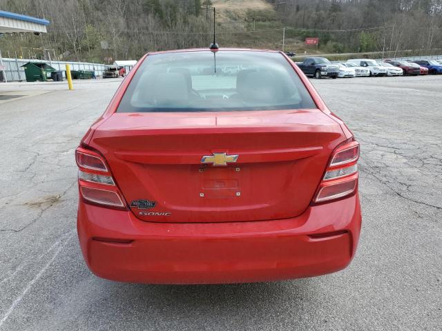 1G1JB5SB5K4134730 - 2019 CHEVROLET SONIC LS RED photo 6