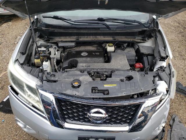 5N1AR2MM2EC689947 - 2014 NISSAN PATHFINDER S SILVER photo 11