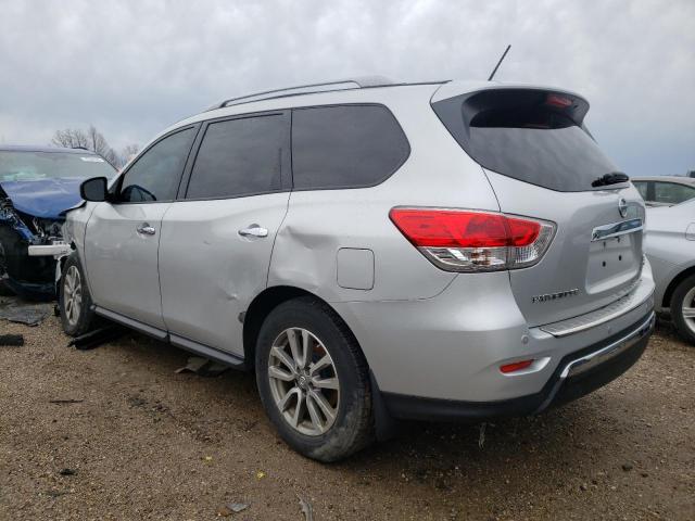 5N1AR2MM2EC689947 - 2014 NISSAN PATHFINDER S SILVER photo 2