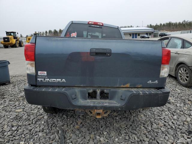 5TFUM5F11AX014775 - 2010 TOYOTA TUNDRA DOUBLE CAB SR5 BLUE photo 6