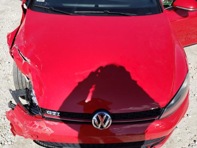 3VWYT7AU3FM030665 - 2015 VOLKSWAGEN GTI RED photo 11