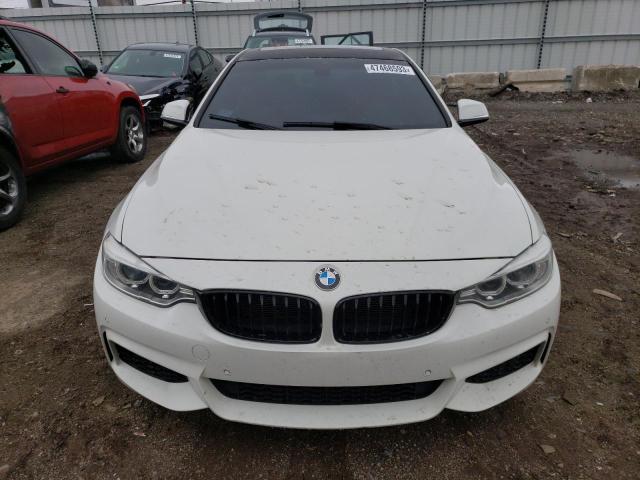 WBA3N5C54FK198305 - 2015 BMW 428 XI WHITE photo 5