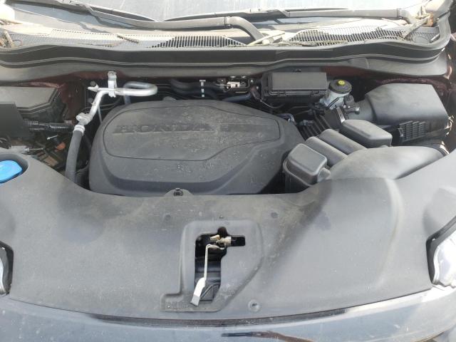 5FNYF8H59MB000845 - 2021 HONDA PASSPORT EXL Tünd qırmızı foto 12