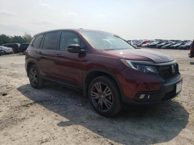 5FNYF8H59MB000845 - 2021 HONDA PASSPORT EXL Tünd qırmızı foto 4