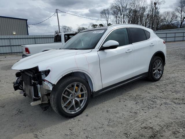 ZASFAKBN8J7C03908 - 2018 ALFA ROMEO STELVIO TI Սպիտակ լուսանկար 1