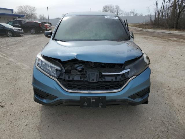 5J6RM4H40GL073494 - 2016 HONDA CR-V SE BLUE photo 5